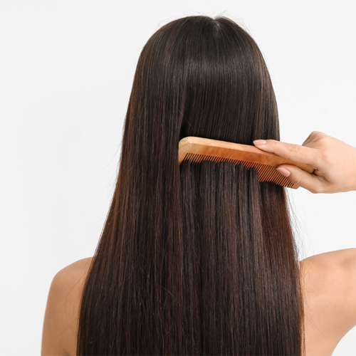 comb or style your hair as per your requirements