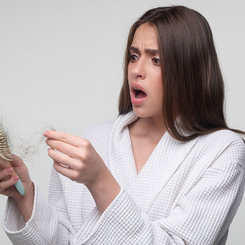 combats hair loss