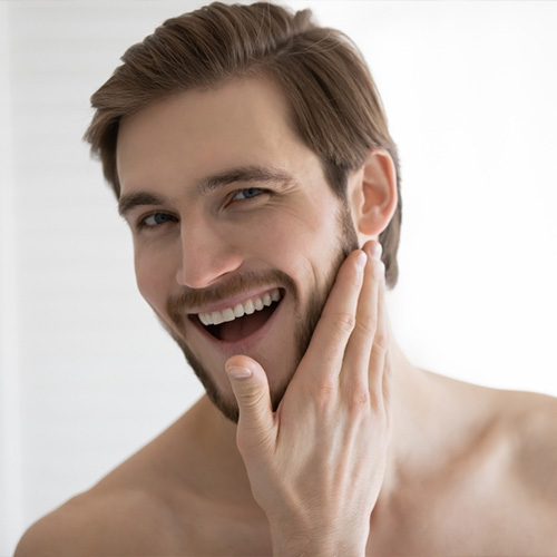 dry skin aftershave serum product