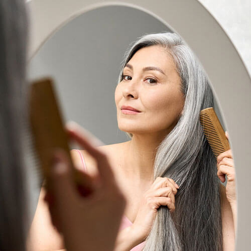prevents grey hairs