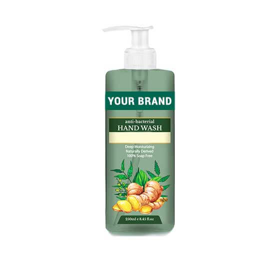 private label anti bacterial hand wash