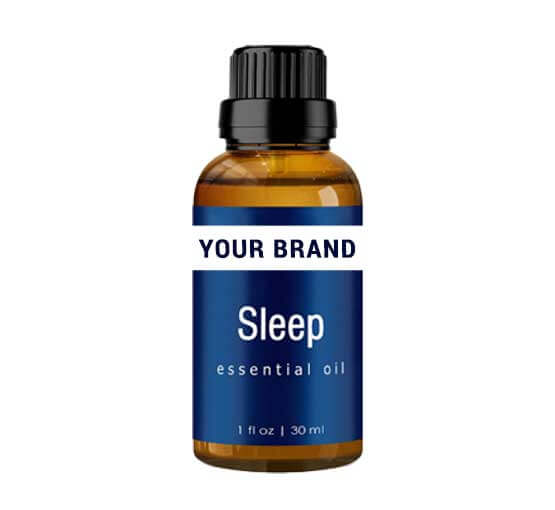 private label good sleep essential oil blend