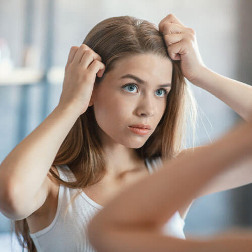 scalp exfoliation